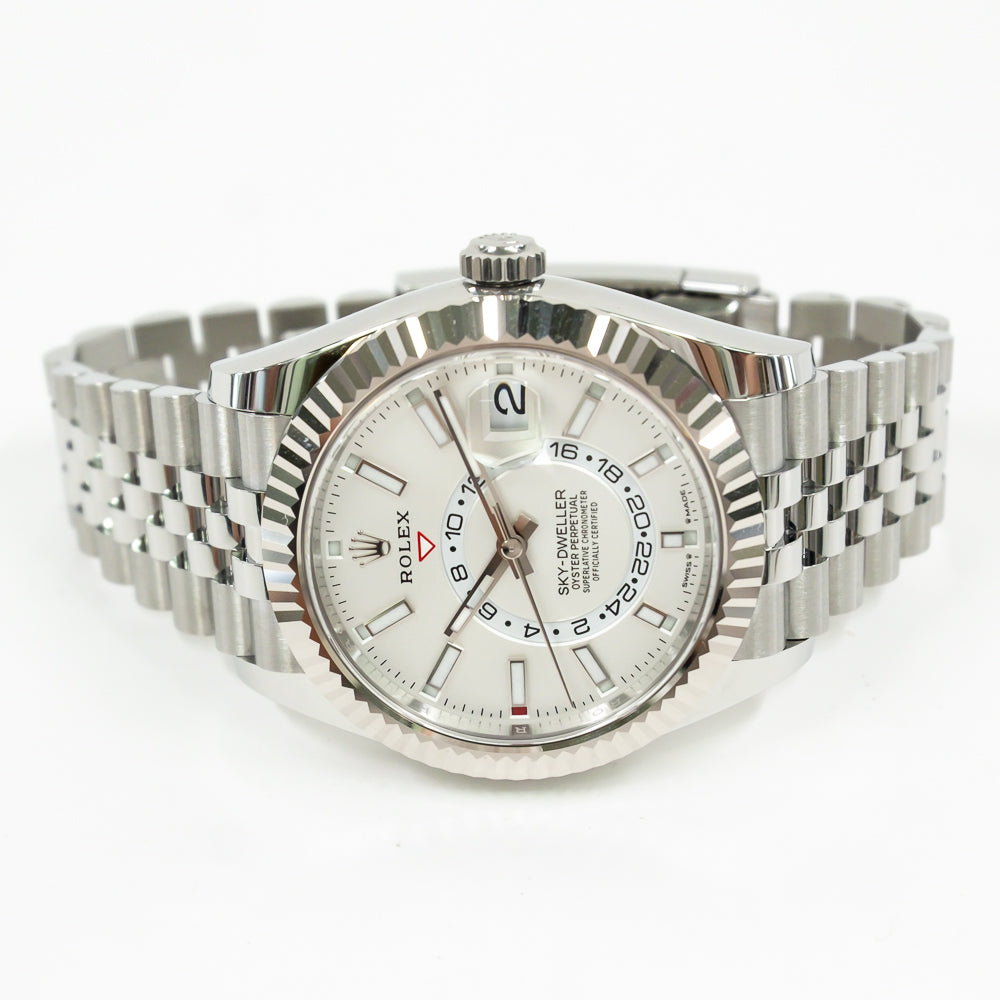 Sky-Dweller Steel and White Gold 336934