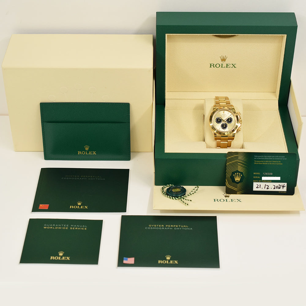 Daytona Yellow Gold 126508