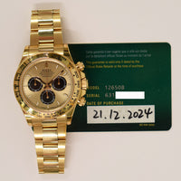 Daytona Yellow Gold 126508