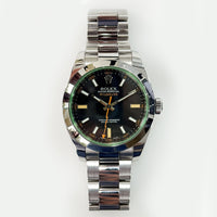 Milgauss Green Crystal 116400GV