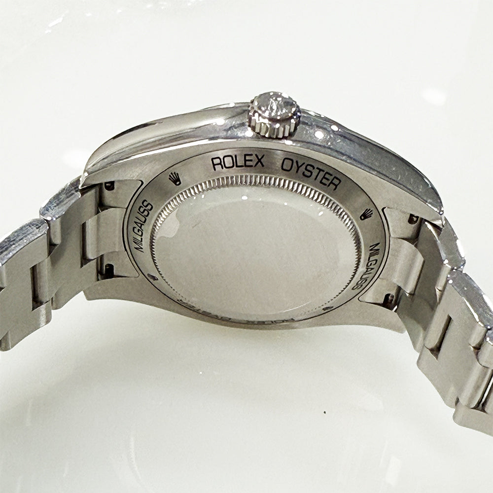 Milgauss Green Crystal 116400GV