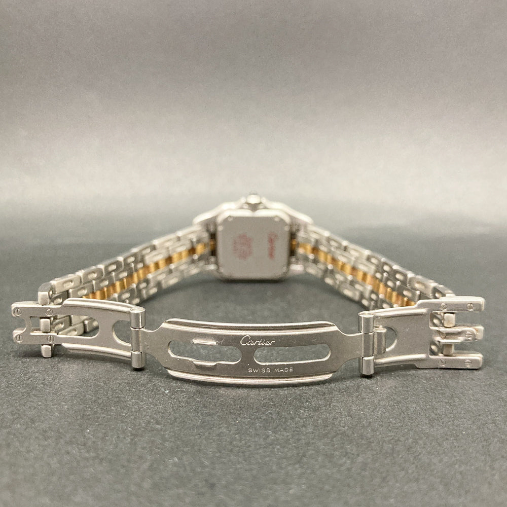 Panthère Small - Steel and Yellow Gold - 22mm x 22mm W25029B5