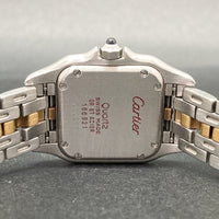 Panthère Small - Steel and Yellow Gold - 22mm x 22mm W25029B5