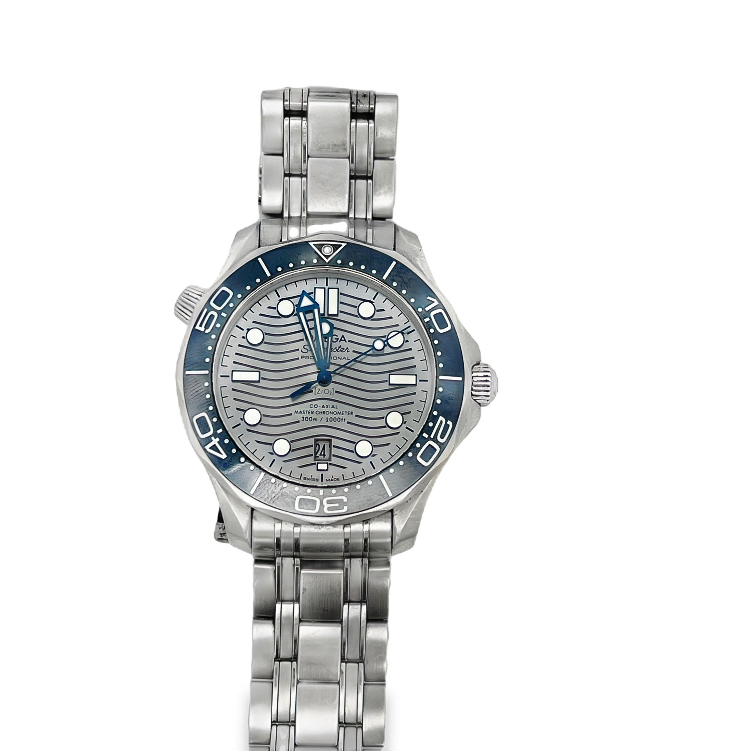 Pre-Owned Omega Seamaster Diver 300M Co-Axial Master Chronometer 42mm Ref. 210.32.42.20.06.001 – Box