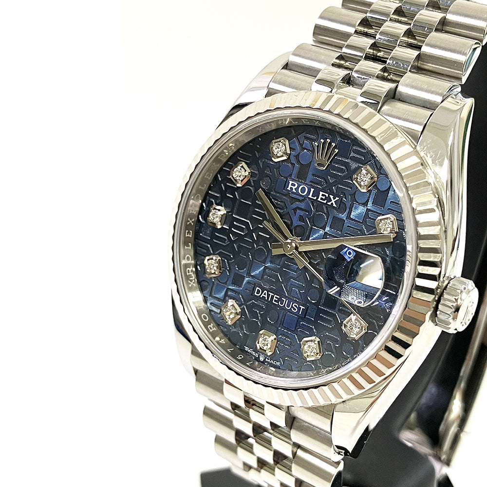 Datejust 36mm Steel and White Gold 126234
