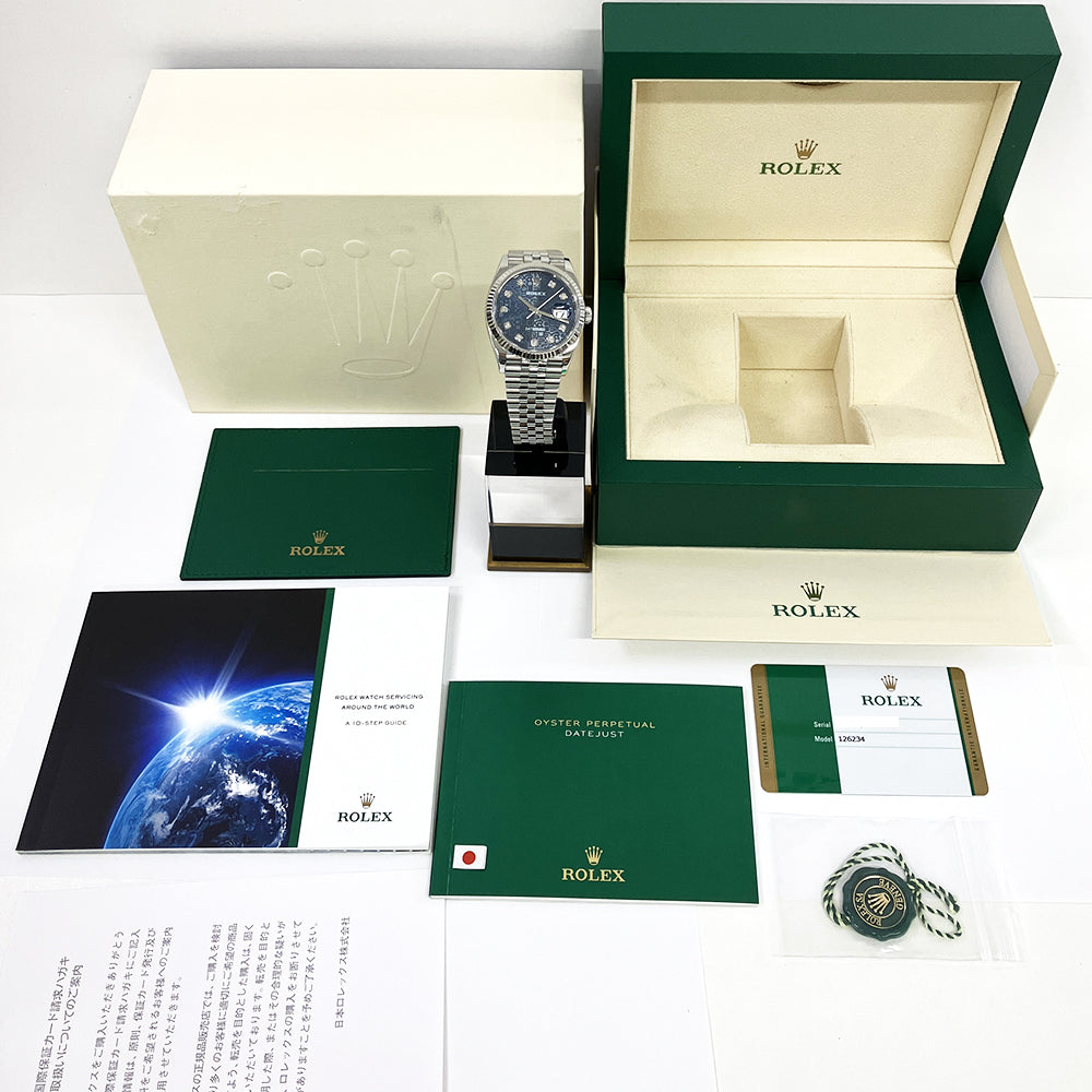 Datejust 36mm Steel and White Gold 126234