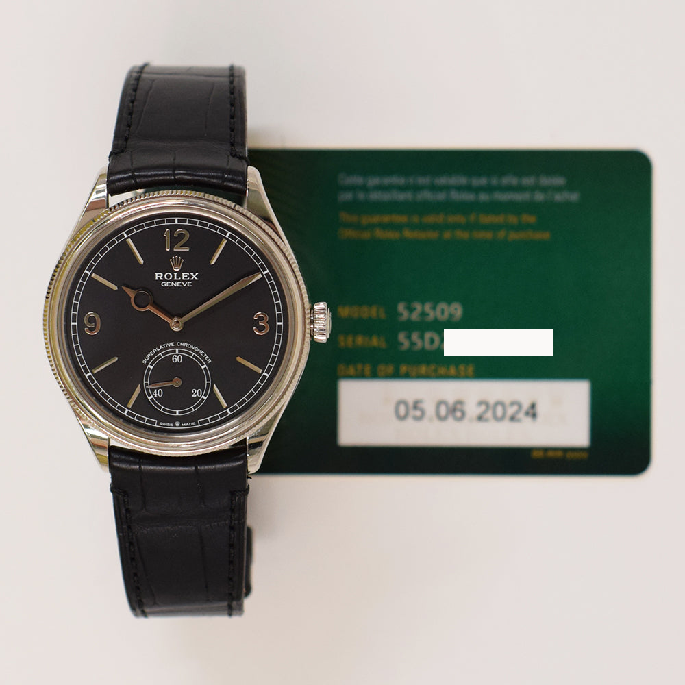 1908 39mm White Gold 52509