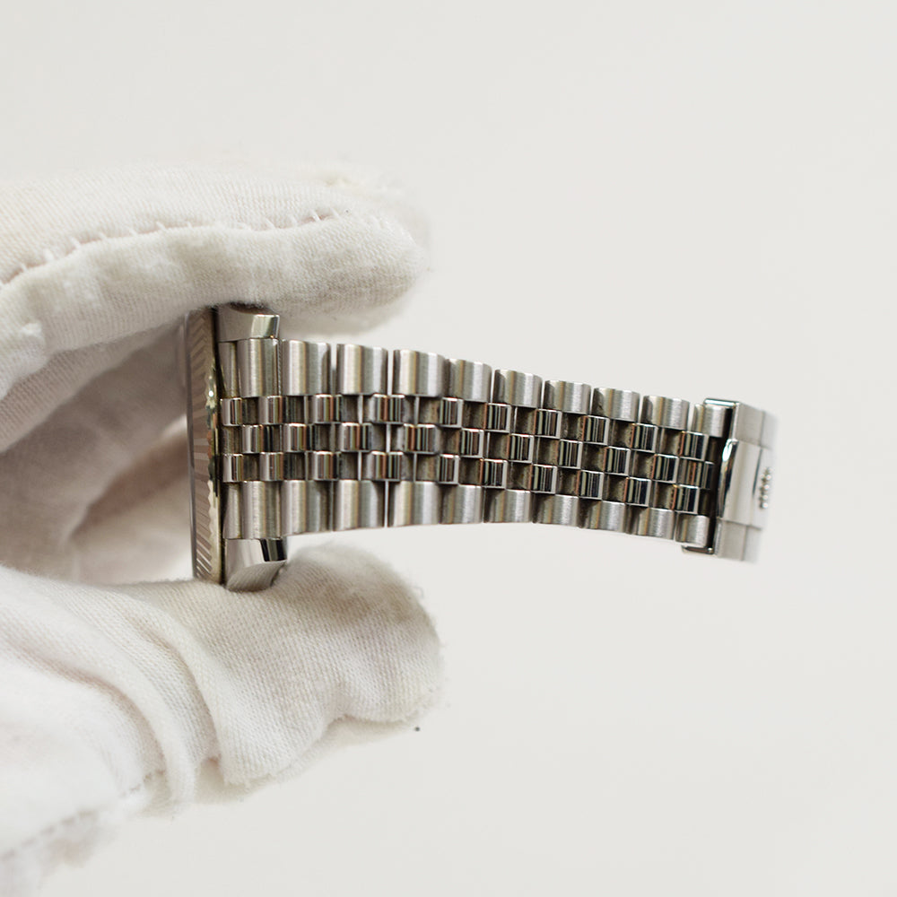 Datejust 41mm Steel and White Gold 126334NG