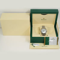 Datejust 41mm Steel and White Gold 126334NG