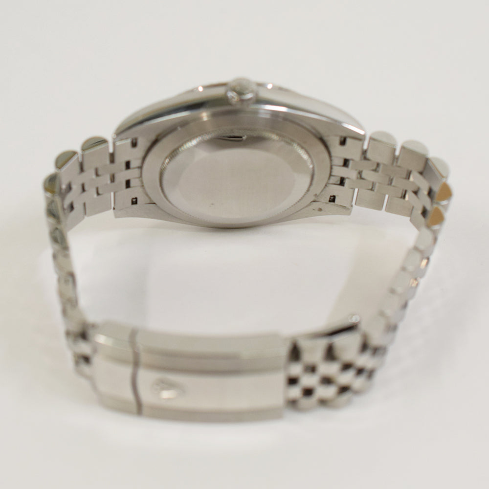 Datejust 41mm Steel and White Gold 126334NG