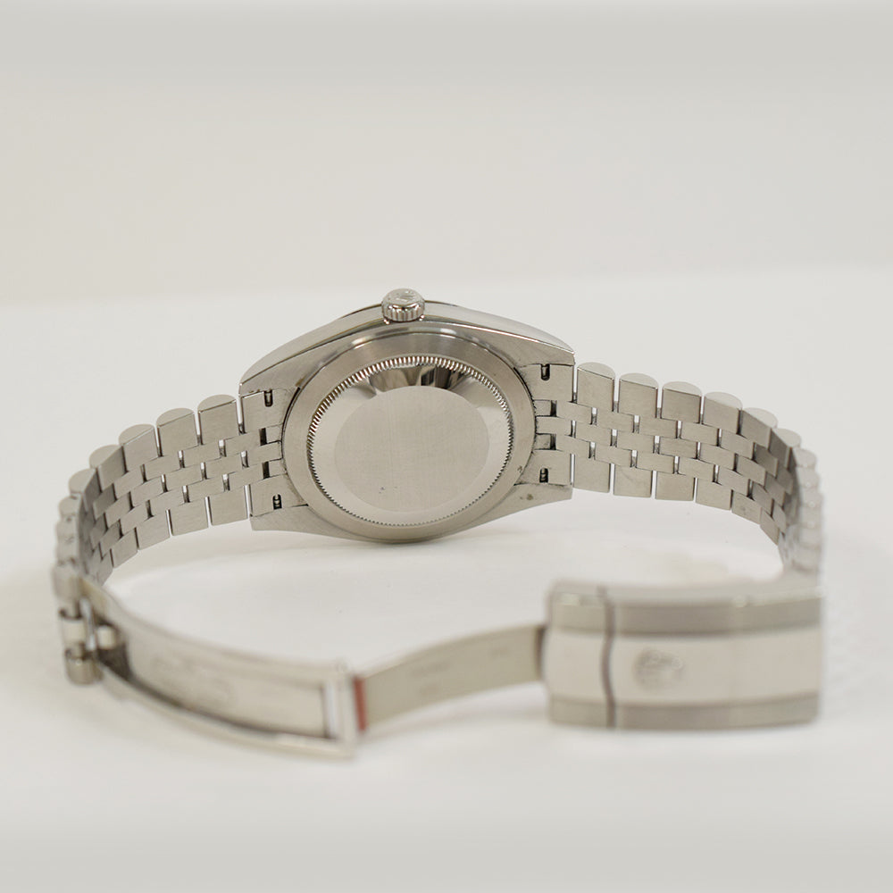 Datejust 41mm Steel and White Gold 126334NG
