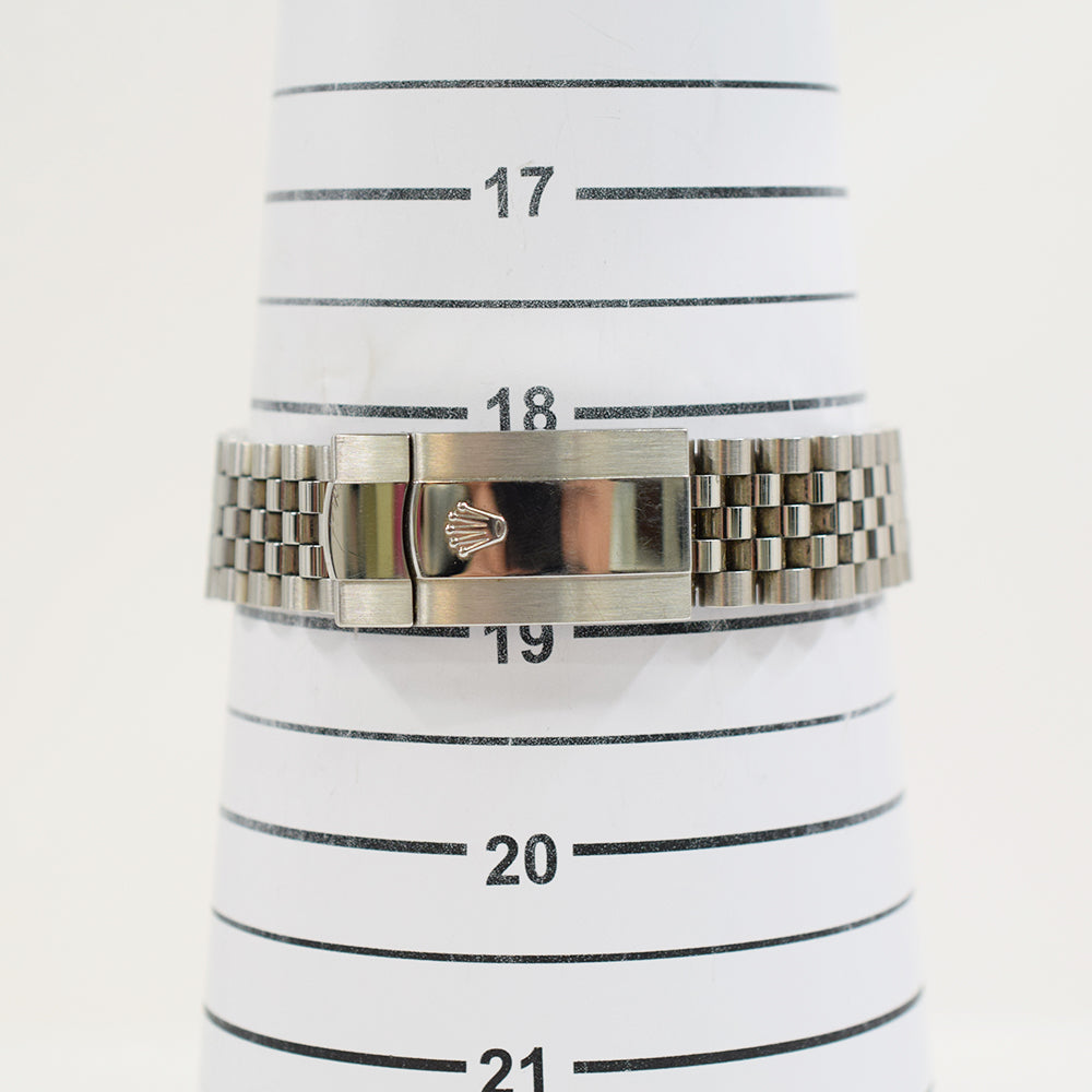 Datejust 41mm Steel and White Gold 126334NG