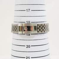 Datejust 41mm Steel and White Gold 126334NG
