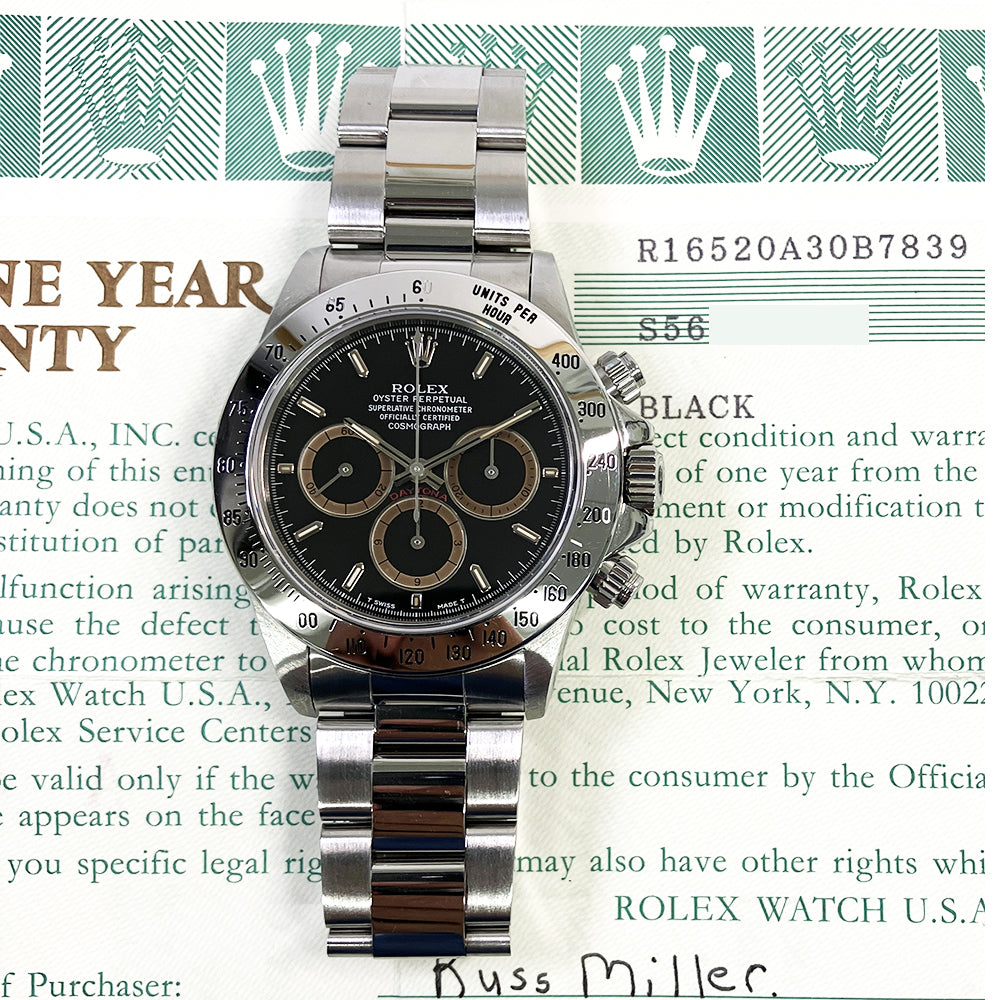 Daytona Steel "Zenith Movement" 16520