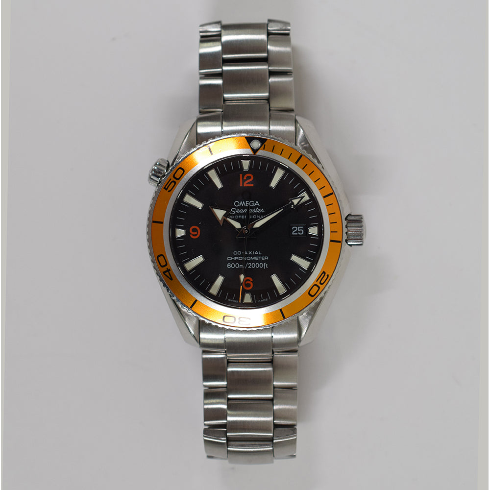 Seamaster Planet Ocean 600M Co-Axial 42mm Stainless Steel Orange Bezel Selfwinding 232.30.42.21.01.002