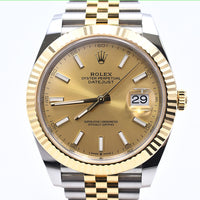 Datejust 41mm Steel and Yellow Gold 126333