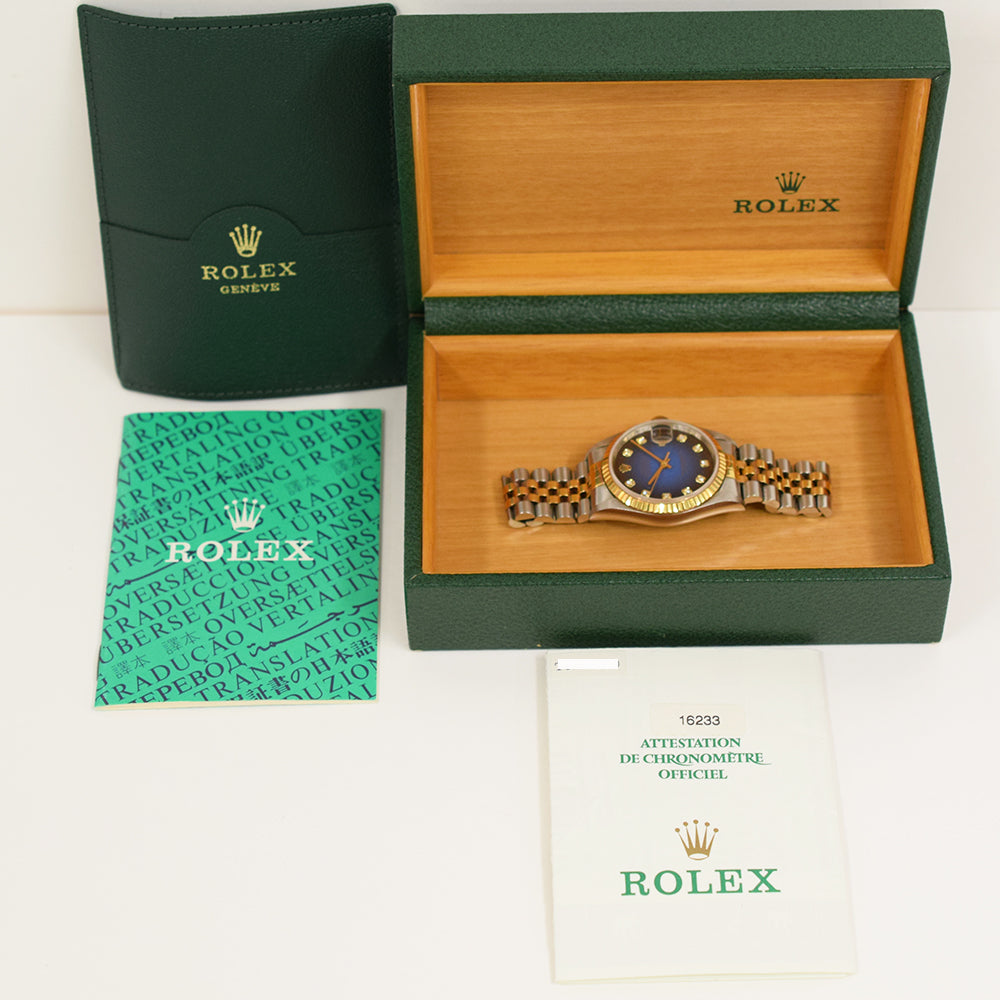 Datejust 36mm Steel and Yellow Gold 16233G