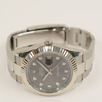 Datejust II Steel and White Gold 116334G