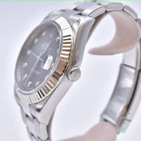 Datejust II Steel and White Gold 116334G