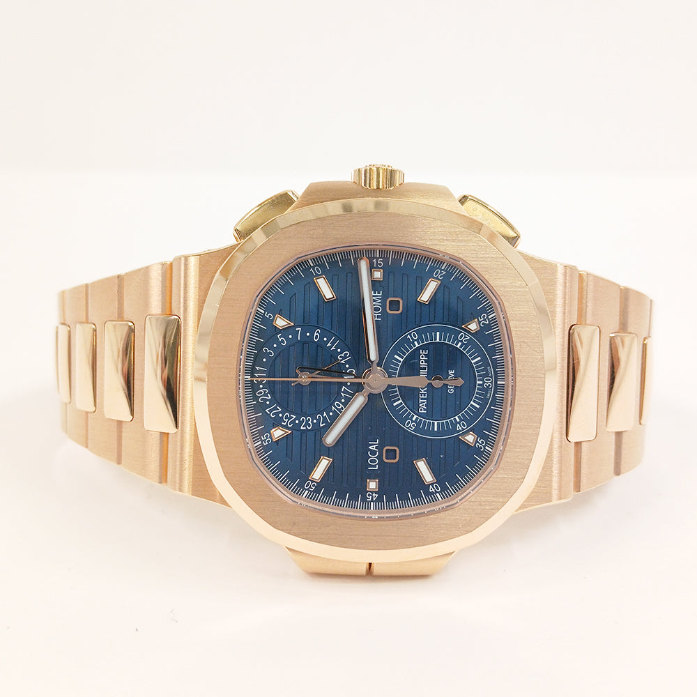 Nautilus Travel Time Flyback Chronograph 40.5mm Rose Gold 5990/1R-001