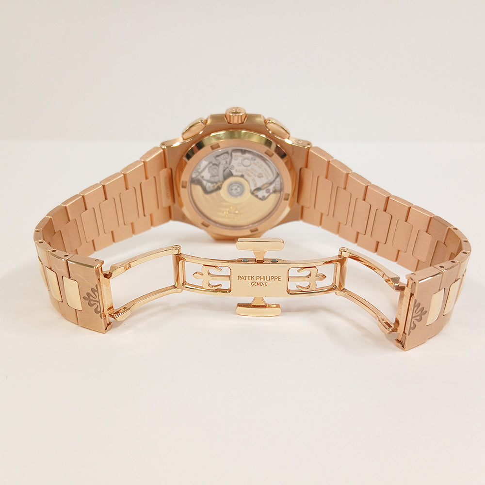 Nautilus Travel Time Flyback Chronograph 40.5mm Rose Gold 5990/1R-001