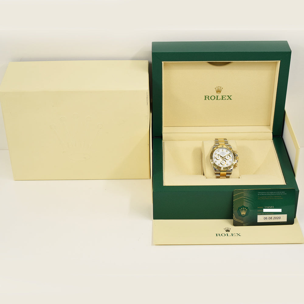 Daytona Steel and Yellow Gold 116503G