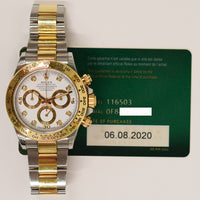 Daytona Steel and Yellow Gold 116503G