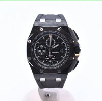 Royal Oak Offshore Chronograph 44mm Forged Carbon on Black Rubber strap 26400AU.OO.A002CA.01