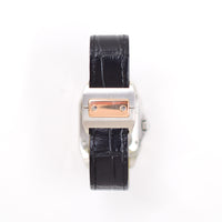 Santos 100 Steel/Rose Gold Bezel - 44.2mm x 35.6mm W20107X7
