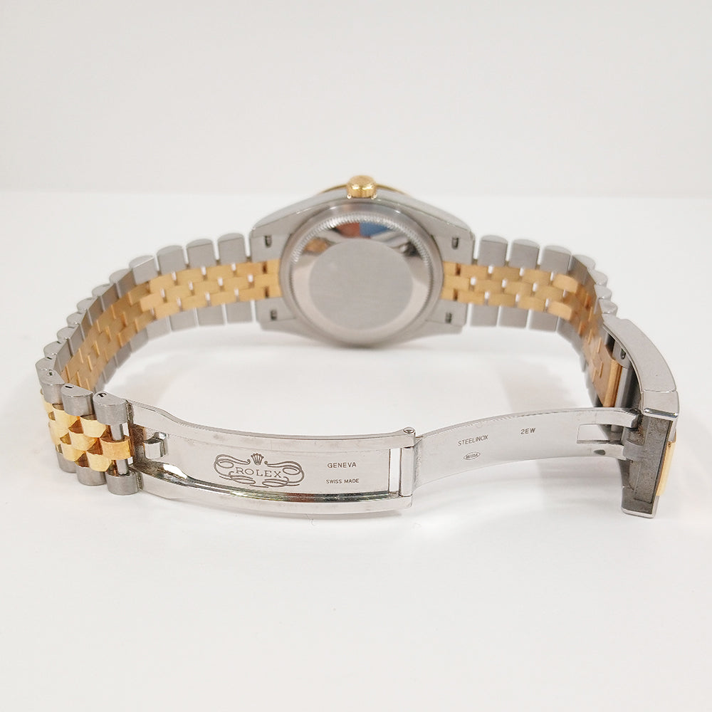 Datejust 36mm Diamond Bezel Steel and Yellow Gold 126283RBR