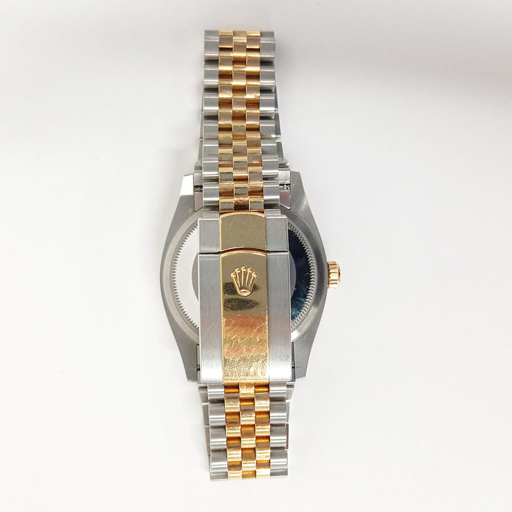 Datejust 36mm Diamond Bezel Steel and Yellow Gold 126283RBR