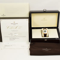 World Time 40mm Cloisonne Enamel Dial Rose Gold  5131R-011