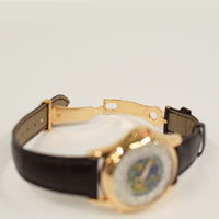 World Time 40mm Cloisonne Enamel Dial Rose Gold  5131R-011