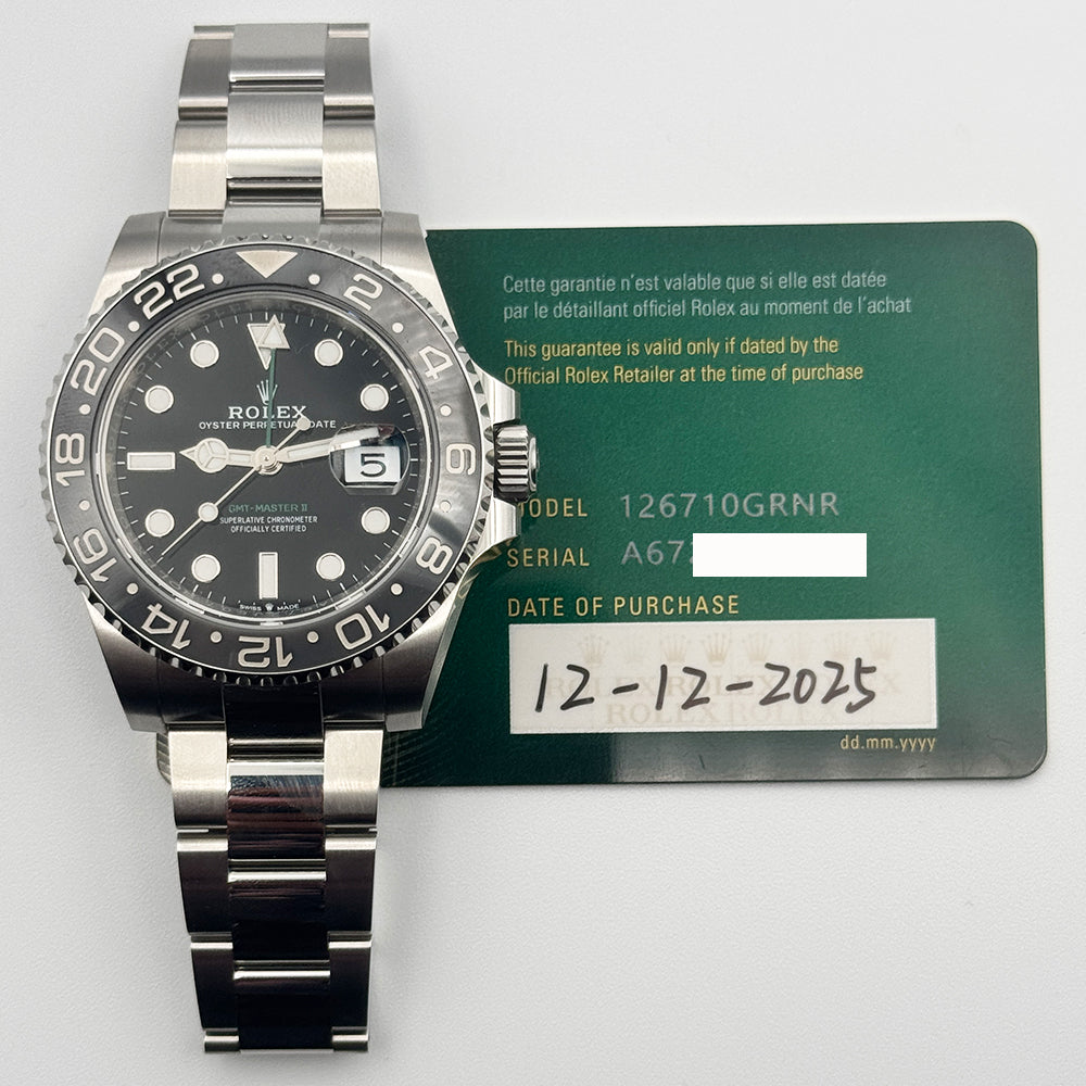GMT-Master II "Bruce Wayne" Steel 126710GRNR