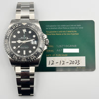 GMT-Master II "Bruce Wayne" Steel 126710GRNR