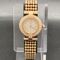 COLISÉE Ladies 24mm Diamond Bezel Yellow Gold WB1017A8