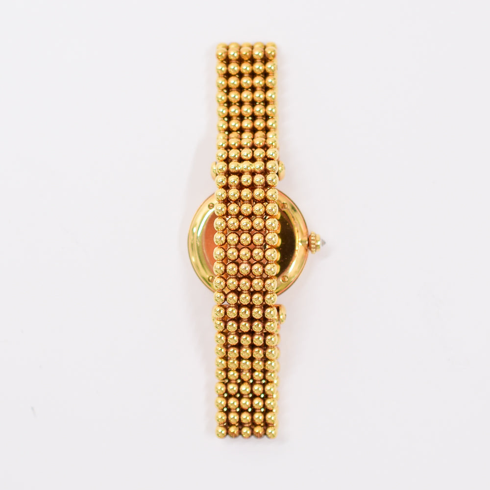 COLISÉE Ladies 24mm Diamond Bezel Yellow Gold WB1017A8