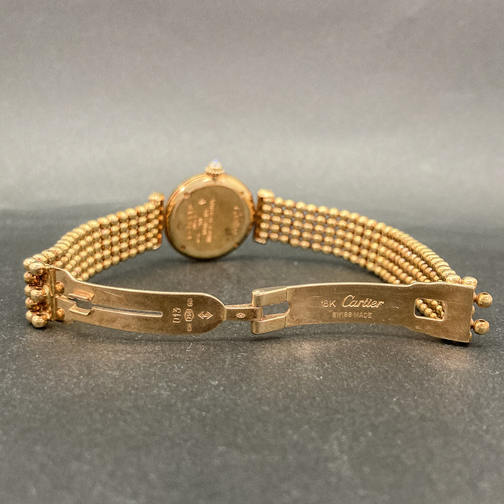 COLISÉE Ladies 24mm Diamond Bezel Yellow Gold WB1017A8