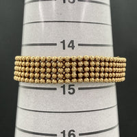 COLISÉE Ladies 24mm Diamond Bezel Yellow Gold WB1017A8