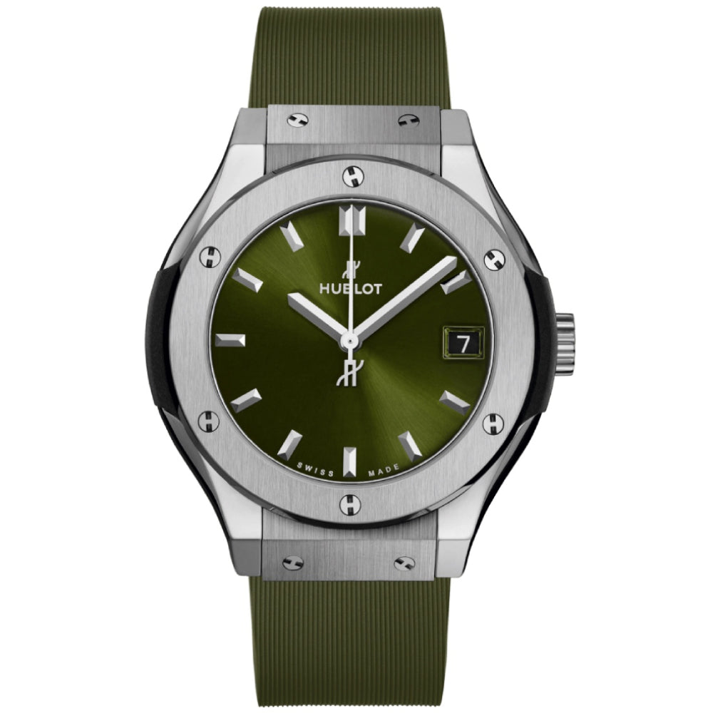 Classic Fusion 42mm Titanium Green   Automatic 542.NX.8970.RX