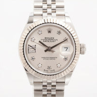 Datejust 28mm Steel and White Gold 279174