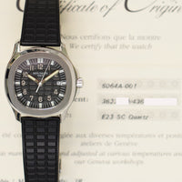 Aquanaut Midsize 34mm Stainless Steel Quartz 5064A-001