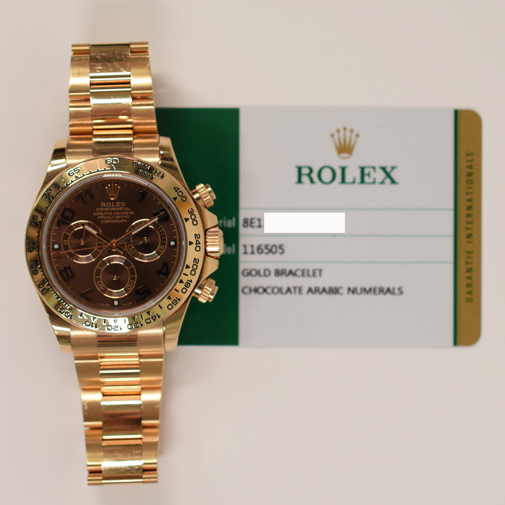 Daytona Rose Gold 116505