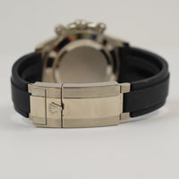 Daytona White Gold with Rubber Strap 116519LN