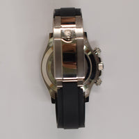 Daytona White Gold with Rubber Strap 116519LN