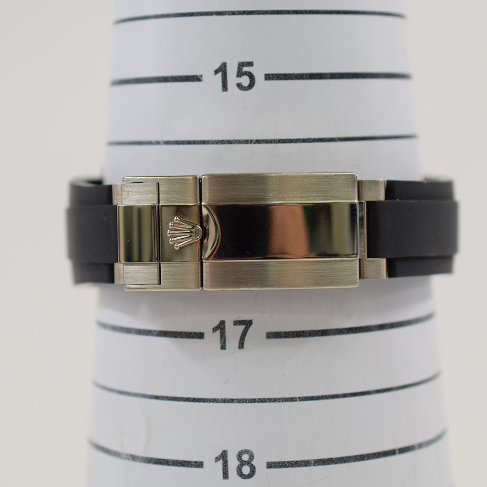 Daytona White Gold with Rubber Strap 116519LN