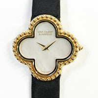 Alhambra 26mm Quartz Yellow Gold VCARD22000