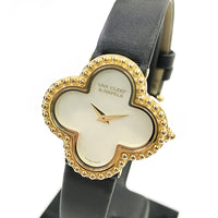 Alhambra 26mm Quartz Yellow Gold VCARD22000