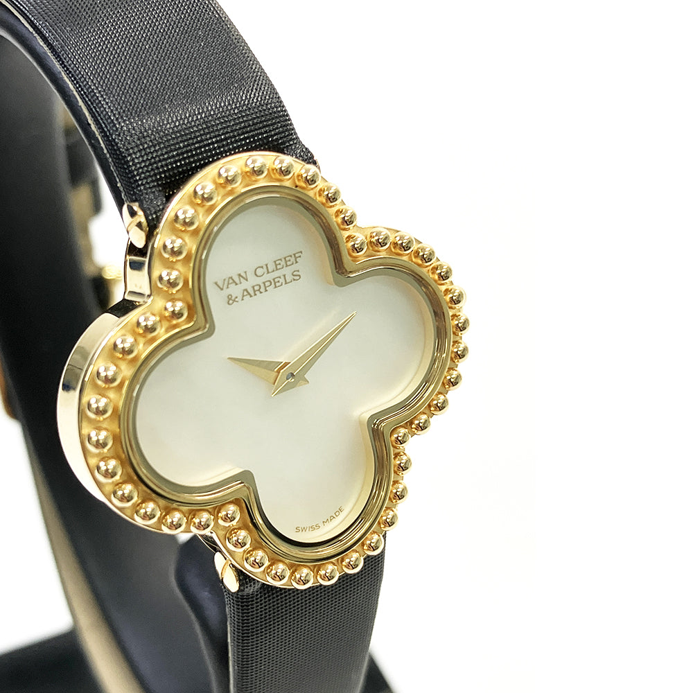 Alhambra 26mm Quartz Yellow Gold VCARD22000
