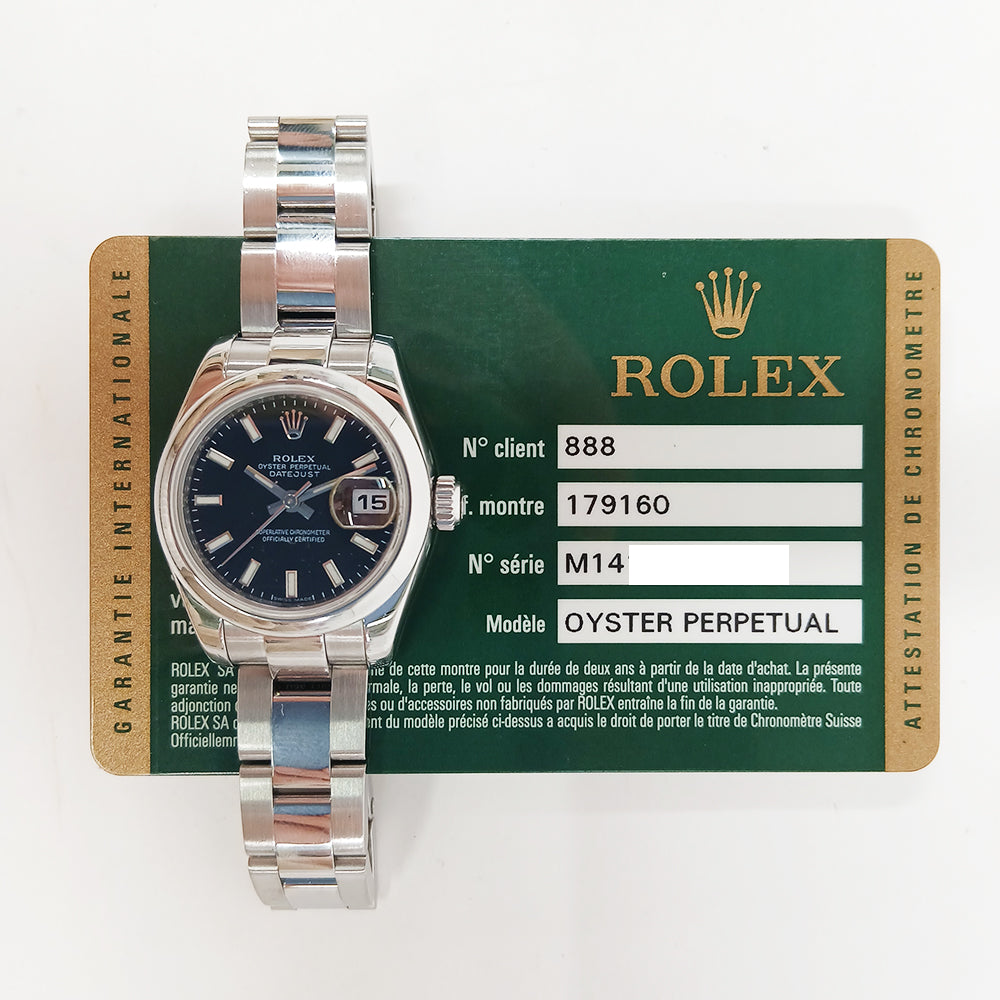 Datejust 26mm Steel 179160
